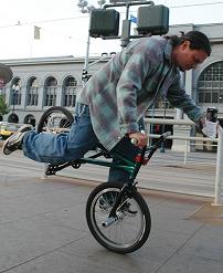 Figure type du BMX FLAT, un Hang Five